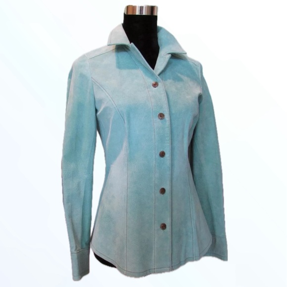 Pendleton Suede Button Up Shacket - Picture 12 of 12